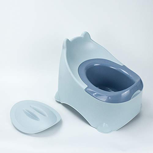 Bisoo - Orinales Infantiles - Bebes + 2 Años - Vater Inodoro Para Niñas y Niños - Retrete Wc Portátil - Incluye 3 Obsequios (azul)