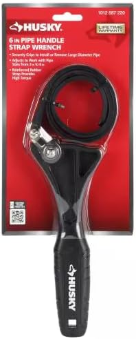 Husky 6 in. Rubber Strap Wrench