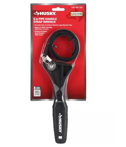 Husky 6 in. Rubber Strap Wrench