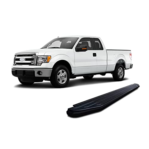 Estribos Black Horse para Ford F-150 2004-2009 miniatura 4