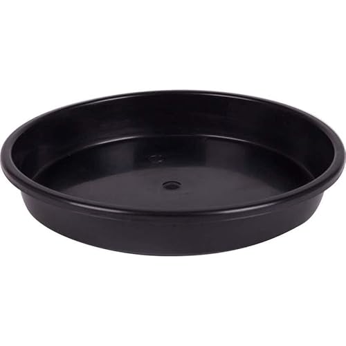 Decor Growers Seeding Plant Saucer, Black, 300 mm Size