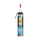 Pattex – Colle Ni Clou Ni Vis Résiste à l'Eau (MSP de 326 g) – Colle de fixation à ...