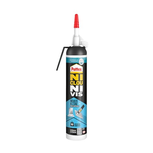 Colle Ni Clou Ni Vis Pattex mastic fixation repositionnable 326 g