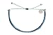 Pura Vida Indigo Daze Bracelet - Handcrafted with Iron-Coated Copper Charm - Wax-Coated, 100% Waterproof