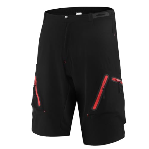 Shorts de ciclismo hombre ligero con bolsillos miniatura 1