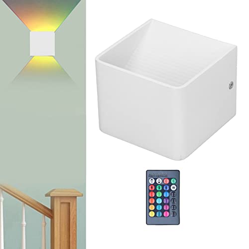 Lámpara de pared iluminación suave con interruptor ajustable aluminio 5