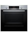Bosch - Forno multifunção pirolítico, série 4, 60 cm. de largura, assistente de limpeza, aço, HBA574ES3