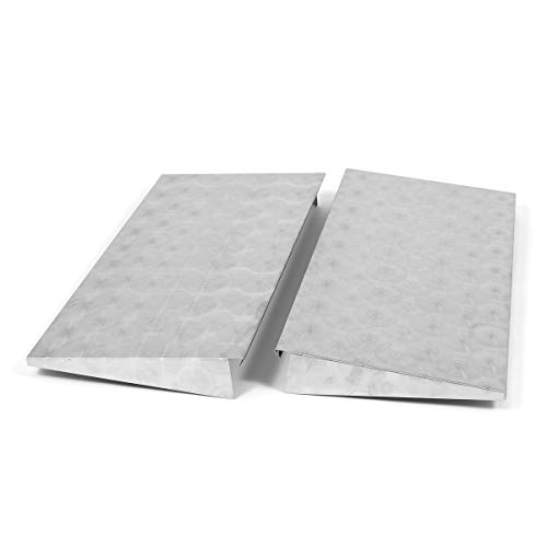 Edelstahl Abstellplatten-Set (2 Stück) für 2/3-flammige Grills/Bräter