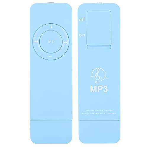 Mp 3 Player Stick,Music USB Built in,Mp3 Player with Usbmp3 Mp4 Players,Mp3 Music Player Portable Music Media Mp3 Player with Lanyard for Listening to Musicblack(Blue)