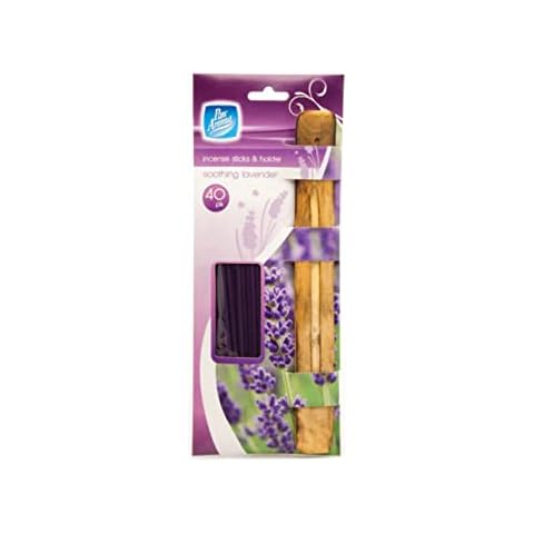 Pan Aroma Soothing Lavender Incense Sticks & Holder 40Pk Cover
