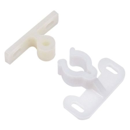 GRAINGER APPROVED Grab Catch, Pull-to-Open, Knuckle, 15.6 lb., Plastic