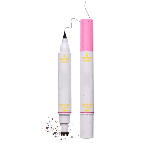 Nudorpn Lápiz de , sello impermeable de imitación con delineador de ojos, lápiz de maquillaje natural para un aspecto realista, duradero, sello de para mujeres