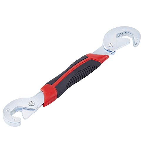 Adjustable Wrench Universal Wrench, Metal Multi-Function Portable Magic Wrench, Quick Snap Grip Wrench Socket Adjustable Spanner