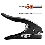 Précision constante: Assurez une exactitude de perçage optimale avec le contrôle de profondeur réglable, le fonctionnement fluide de la molette rotative et une conception empêchant la sur-pénétration pendant l'utilisation pour des résultats réguliers.