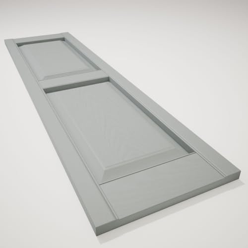 Persianas de vinilo de 12x30 pulgadas TailorMade LP2C12X03000PL par de paneles elevados Platinum 7