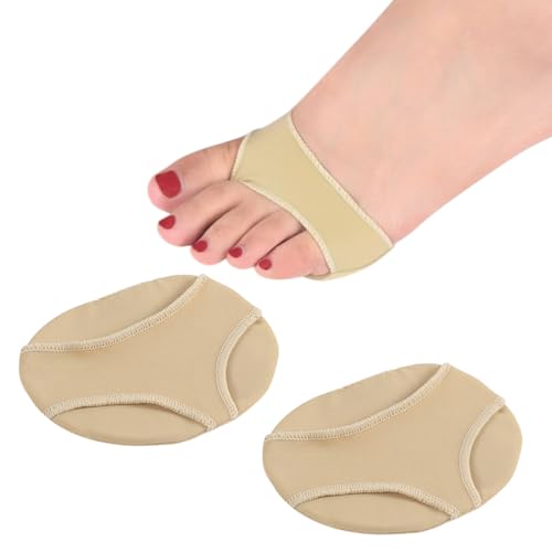 Fc'Noqgn Almohadillas metatarsales, cómodas Almohadillas metatarsales, Tejido Suave y Transpirable, cubrepiés para aliviar el Dolor y la presión.