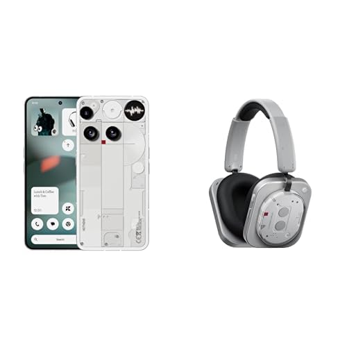 Image of Nothing Phone (3) Cell Phone get Headphone (1) Hybrid Active Noise Cancelling Headphones