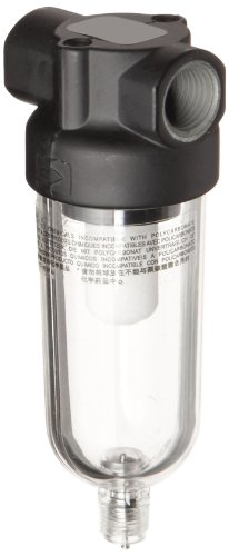 Amazing 🔥 Dixon F07-200M Norgren Series Manual Drain Miniature Filter, Transparent Bowl, 150 PSI, 1/4" Port Size, 21 SCFM, 5 Micron