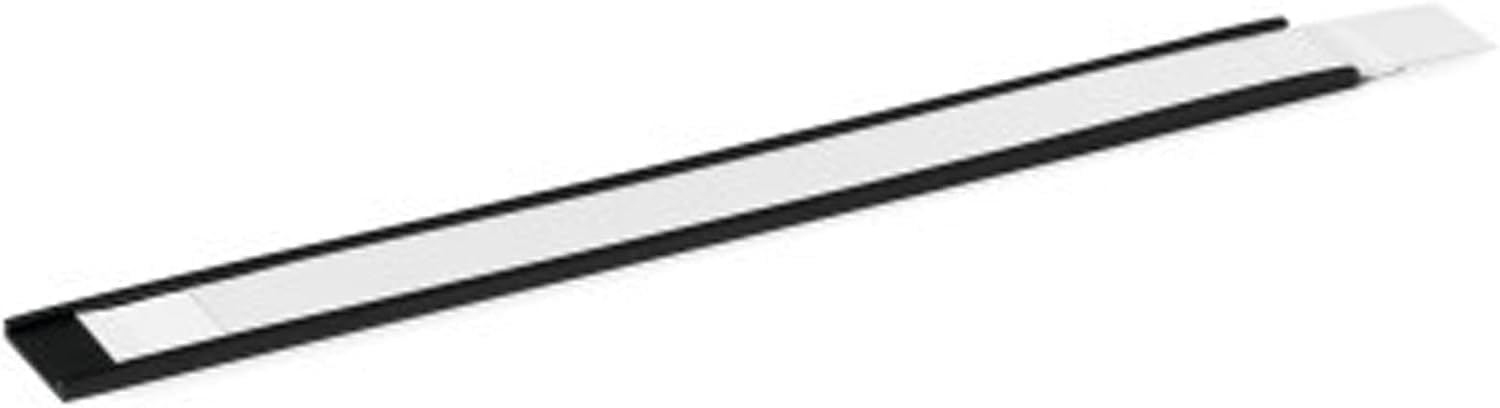 DURABLE - Porte étiquette - Porte étiquette magnétique - Porte étiquette PROFIL C - Repositionnable - Fixation sur surfaces métalliques - 200 x 20 mm - Anthracite - Sachet de 50 pièces - 171358