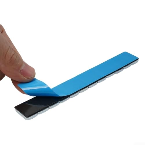 Dimensioni compatte: ogni peso misura 151 x 19 mm, fornendo una vestibilità comoda per più tipi di ruote.