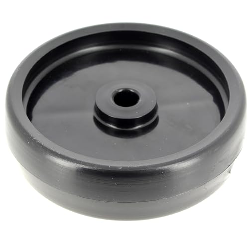 GREENSTAR - Roue Anti-Scalp - Pour MTD Modèle LF125H - Protège Gazon - Prolonge Durée De Vie Équipement - Remplace origine 734-0796, 734-0973 Ø ext 127mm, Alésage 12,7mm, Long Moyeu 35mm Centré