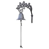 Facile à installer : installez ces sonnettes en fonte sans effort et mettez à jour votre décoration intérieure avec une touche ancienne. Appréciez l'attrait intemporel avec sa construction robuste en fer.