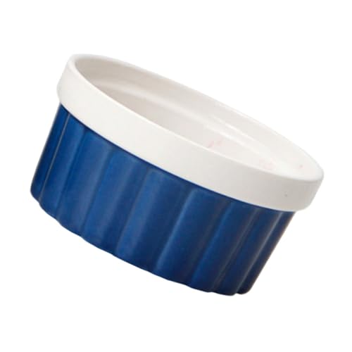 BEBEMOKO 1pc Baking Bowl for Desserts Creative European Style Cookware Pudding Dish for Family Gatherings and Parties Food-safe Bakeware Elegant Tableware