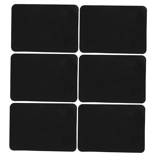 HAPINARY 6pcs Rewritable Tags Supermarket Boards Erasable Retail Display Stands