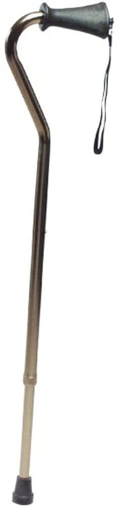 Amazon.com: Lumex Aluminum Adjustable Offset Cane, Bronze, Ortho