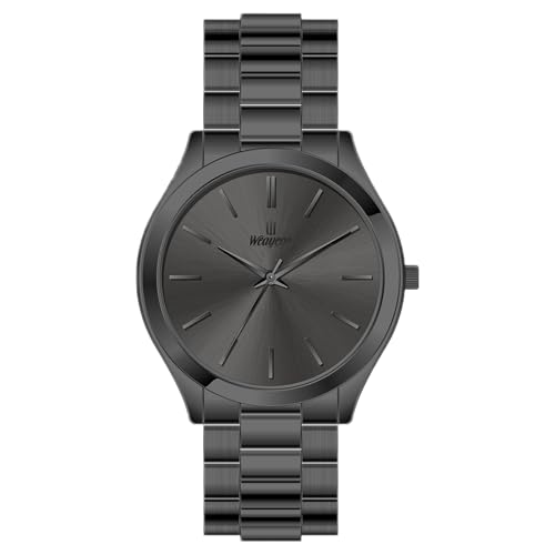 Weayege Fashion Minimalist Business Men's Wrist Watches Luxury Quartz Waterproof Watches Bussiness Watches for Men