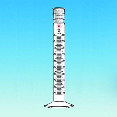 6195-21 Series Cylinder, Graduated, 24/40 Joints, 250 mL