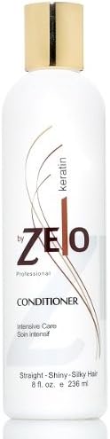 ZELO Keratin Conditioner With Muru-Muru & Capuacu Butter (8 Oz) Moisturizing Intensive Repair Conditioner For Smooth, Shiny, Silky Hair With Longer Lasting Color, Shine and Softness