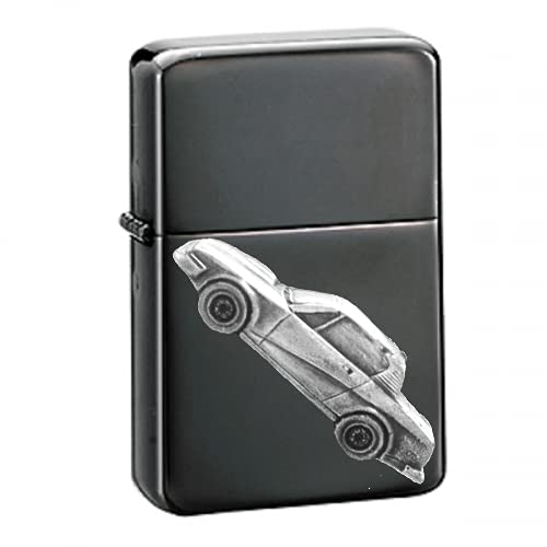 Briquet à essence TR7 FHC rechargeable effet étain