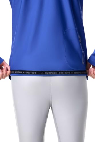 Coolibar UPF 50+ Men's Nocona Zip Rash Guard - Sun Protective4