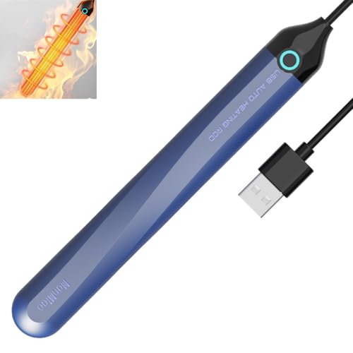 USB Space Heater Stick Pad Automatic Temperature Control 46 Heating Uniform Warmer Cable Length 2.3ft (Purple)