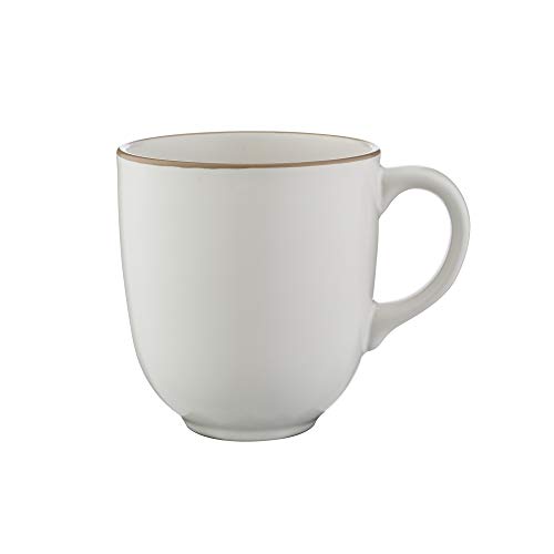 Mason Cash Classic Collection Fine Durable Stoneware Cream Mug 450ml, 12.5 x 12.5 x 10 cm, 2001.903