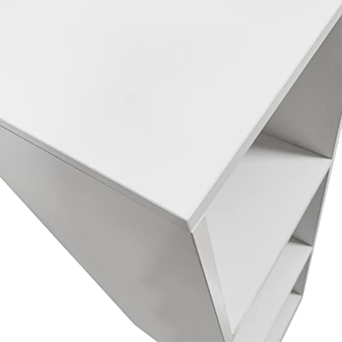 VDD Lp records meuble de rangement vinyle – range disques vinyle lp – 3 compartiments – blanc - Les Beatles, Paul McCartney, John Lennon, RIngo Starr, George Harrison VDD Lp records meuble de rangement vinyle - range disques vinyle lp - 3 compartiments - blanc – Image 6