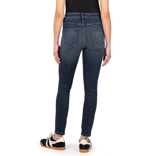 KUT from the Kloth Women's Charlize High-Rise Cigarette Leg with Regular Hem in Demulcent2
