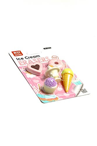 Image of R&H Designer Erasers (QIHAO Icecream Eraser)