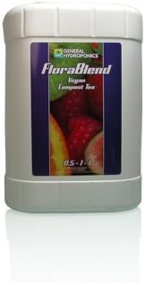 General Hydroponics Flora Blend - Té de compost vegano - 6 galones