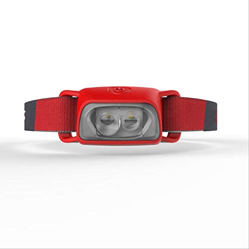 Lampe de poche rouge BAJIE pour sports de plein air et phare léger 80 lumens