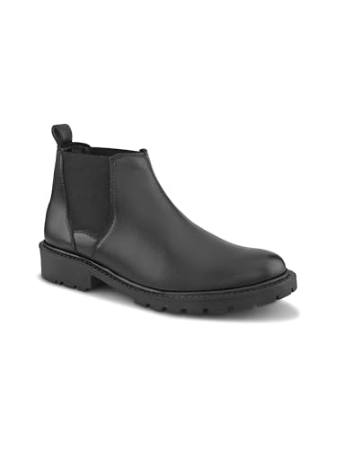 Image of Prolific Men's Chelsea Boots | Ankle Height Boot| Formal, Office & Casual Wear Shoes | Soft Cushioned Insole, Dynamic Feet Support, Arch Support & Shock Absorption
