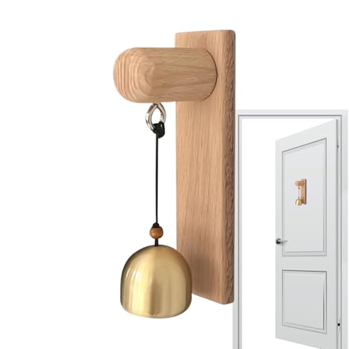 Erconsso Timbre De Campana Para Puerta | Artesanías de Sonido de Madera - Campana De Tienda Para Comerciantes - para el Hogar, la Entrada Principal, Tiendas, Casas de Campo, Jardines, Patios Traseros