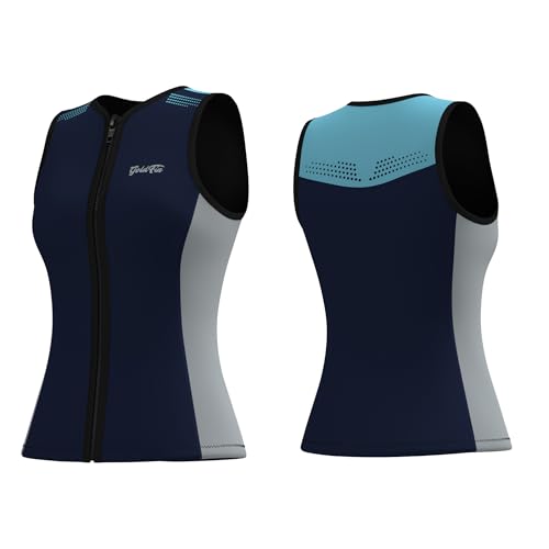 GoldFin Womens 2mm Wetsuit Vest with Front Zip