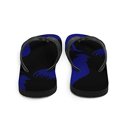 Rooster Bird Farm Animal (445) Flip-Flops3