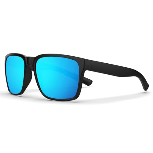 Image of MAXJULI XL Z87 Sunglasses for Big Wide Heads Men TR90 Ultralight UV400 Protection Sun Glasses Z8244