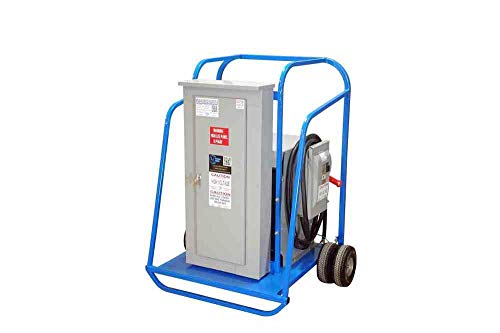 30 KVA Portable Power Distro Cart, 480-208Y/120PH, 50' Line-Out Cord