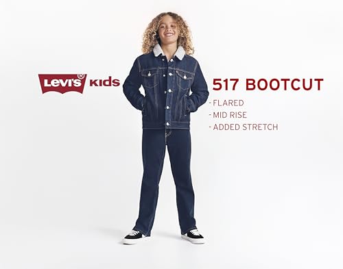 Levi's boys Boys' 517 Bootcut Fit Jeans Casual Pants