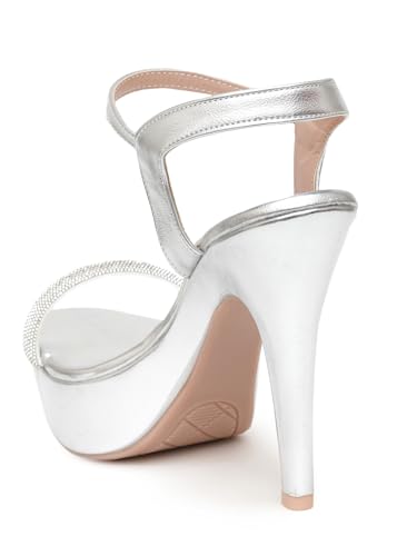 Image of Planet Walk Round Toe Stiletto Solid Heels For Women'S /Girl'S
