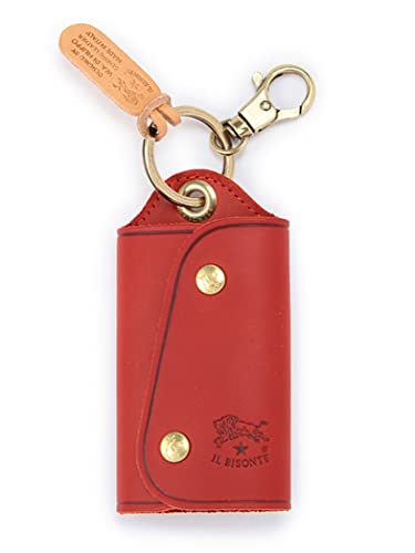 [IL BISONTE] キーケース 54_1_5432404150 F レッド